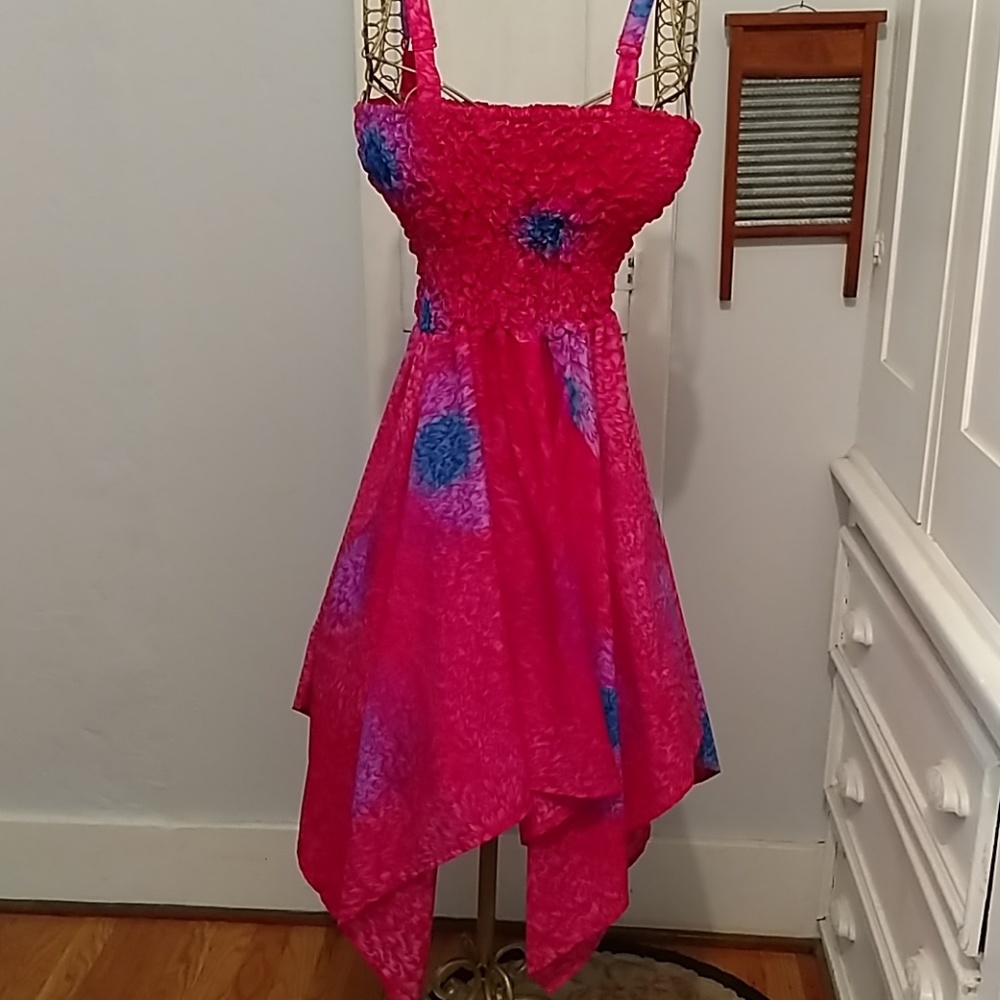 🎀Rima smocked top sundress Sz OS